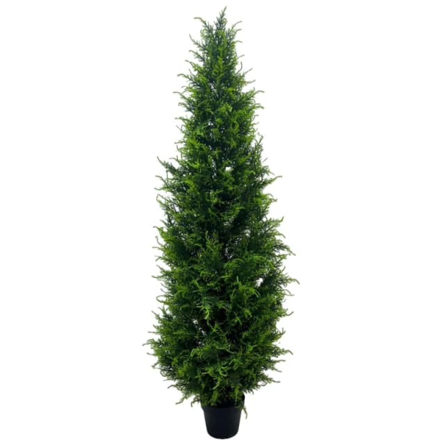 N/A UV Resistant Outdoor 150cm Cypress Cedar Topiary Tree