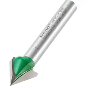 Trend - C043X1/4TC Chamfer V Groove Cutter Angle=60 Degrees