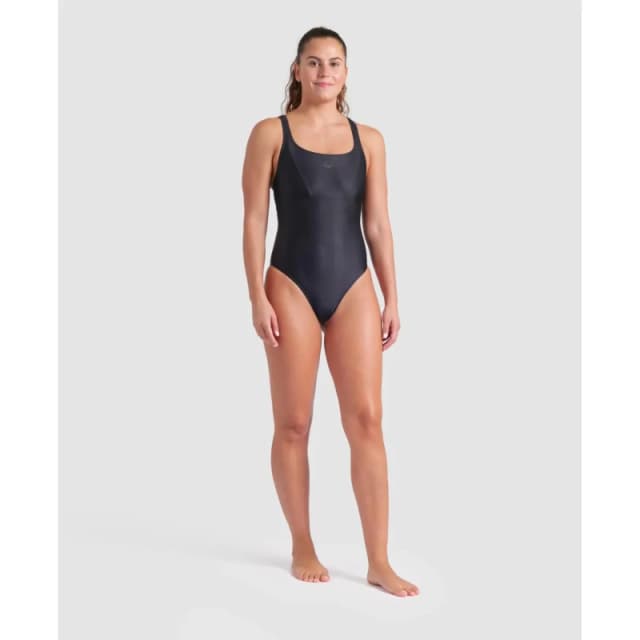 Womens 1 Piece swimsuit Arena Solid Control Pro Noir Female 38