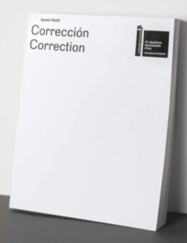 Ignasi Aballi : Correccion / Correction Paperback / softback