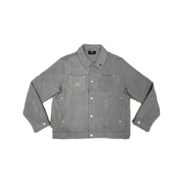 Project X Paris Overshirt Project X Paris Honeycomb Gris Male S