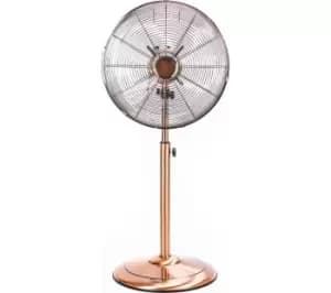 STATUS D16CSTANDFAN1PKB 16" Pedestal Fan - Copper, Gold