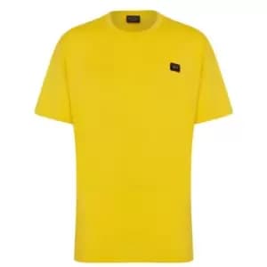 Paul And Shark Basic Crew Neck T Shirt - Yellow