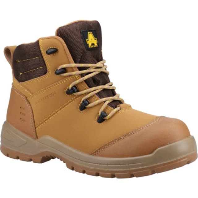 Amblers Safety Mens 308C S3 SRC Metal Free Safety Boots UK Size 4 (EU 37) Honey AMB336-HONEY-4