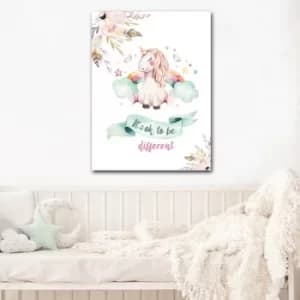 7274943882_70100 Multicolor Decorative Canvas Painting