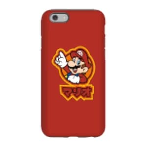 Nintendo Super Mario Mario Kanji Phone Case - iPhone 6 - Tough Case - Gloss