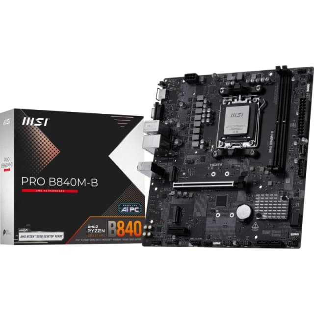 MSI PRO B840M-B AM5 DDR5 MATX Motherboard