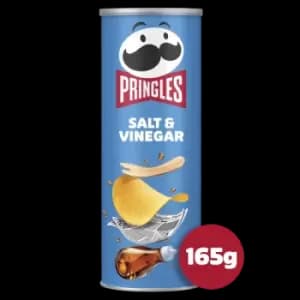 Pringles Salt & Vinegar Crisps 12 x 165g
