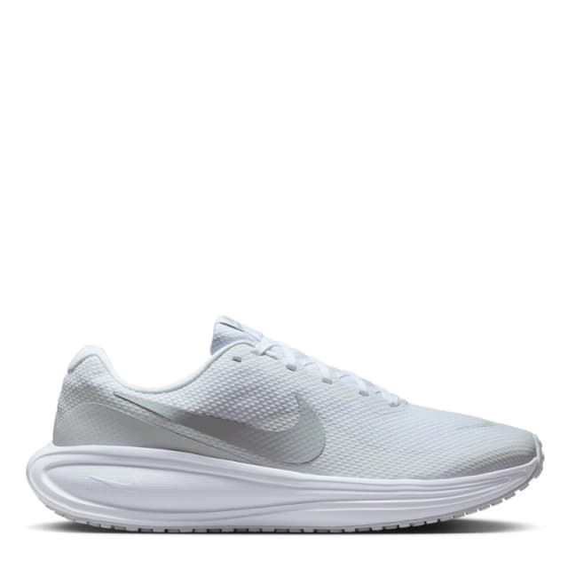 Nike Revolution 8 Road Running Shoes Mens White/Plat male 7 (41)