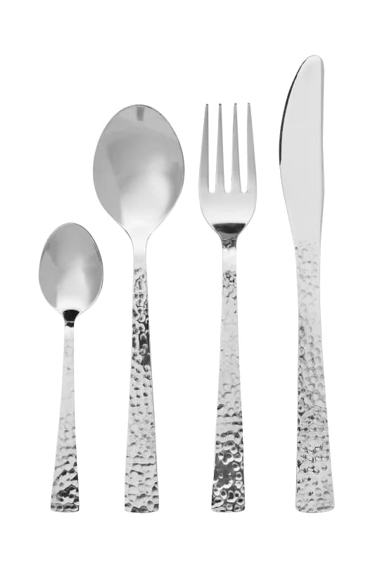 Premier Housewares Martello 24Pc Cutlery Set Silver