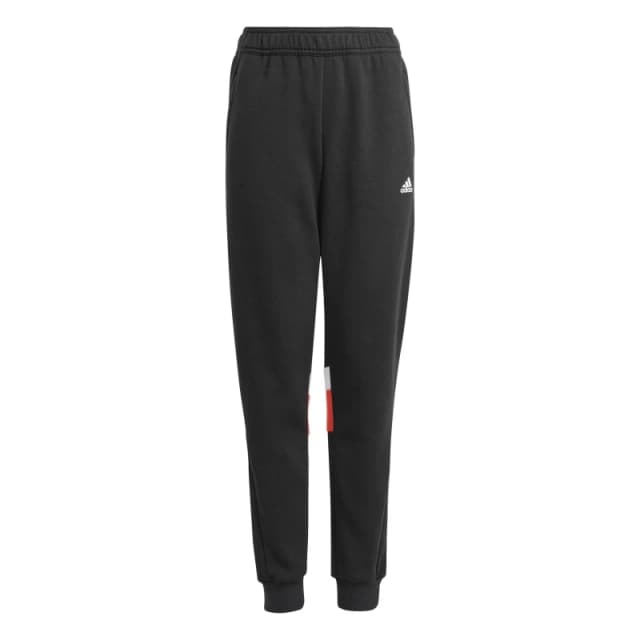 adidas Unisex Kids Cargo Trousers Black/Red/White unisex 11-12 Years