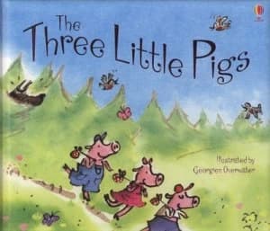 The Three Little Pigs by Susanna Davidson and Georgien Overwater Hardback