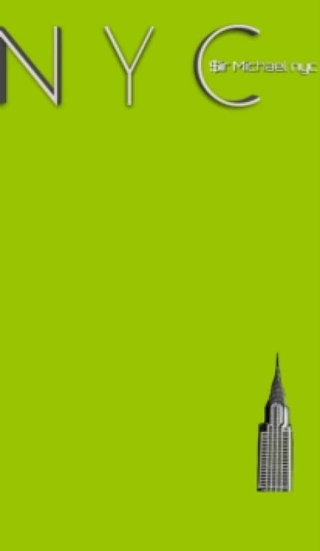 NYC Chrysler building chartruce grid style page notepad Michael Limited edition : NYC Chrysler building chartruce grid style page notepad Michael Hard
