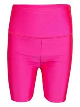 Nike Younger Girls High Waisted Bike Shorts - Pink, Size 2-3 Years