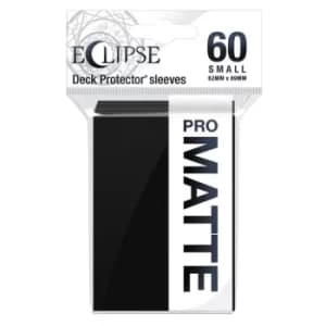 Ultra Pro Eclipse Matte Small 60 Sleeves: Jet Black