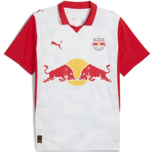 Puma Red Bull Salzburg Home Shirt 2025 2026 Adults White/Red male S