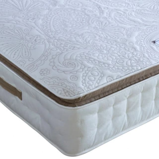 Bedmaster Bedmaster Windsor 3000 Pocket Sprung Pillow Top Mattress in White Size: Small Single White Small Single Unisex 0764283935991