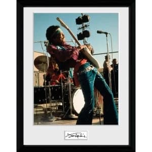 Jimi Hendrix Live Collector Print