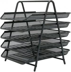 OSCO Mesh 5 Tier Tray Graphite