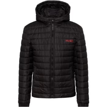 Hugo Boss Bene Hooded Padded Jacket Black Size L Men