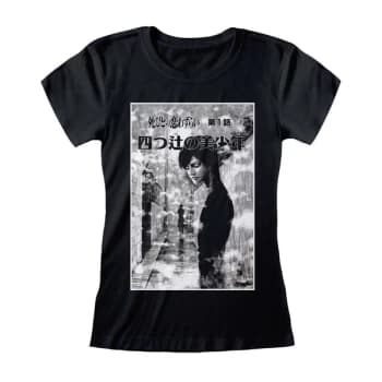 Junji-Ito - Black And White Womens Large T-Shirt - Black
