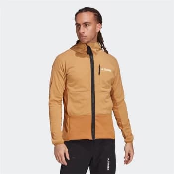 adidas Terrex Zupahike Hooded Fleece Jacket Mens - Mesa