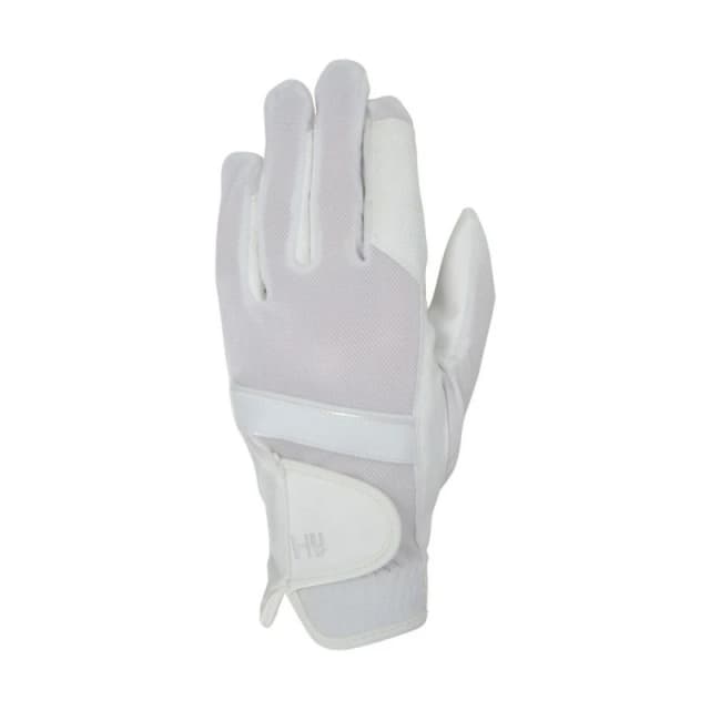 Hy5 Mens Pro Performance Riding Gloves in White Size: XS White Male XS