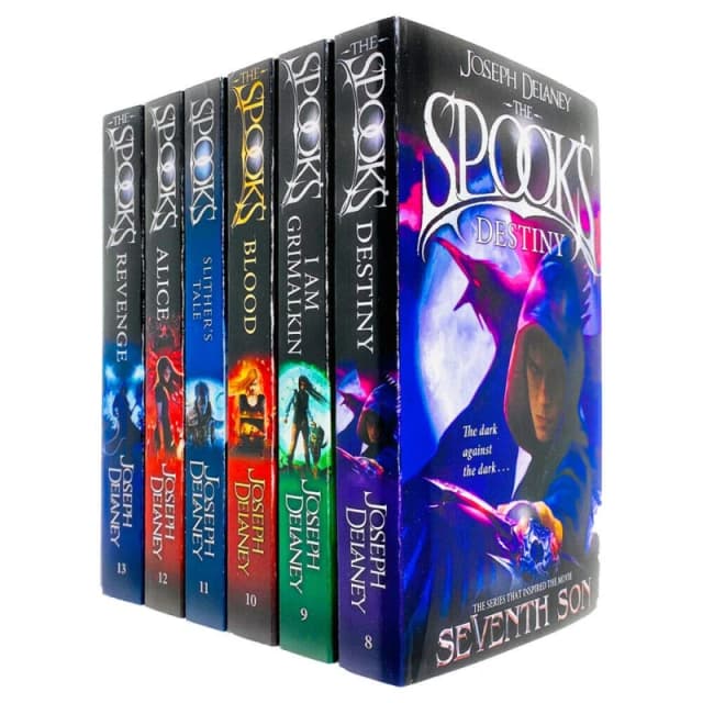The Spooks Books 8 - 13 Wardstone Chronicles Collection Set by Joseph Delaney Joseph Delaney Books