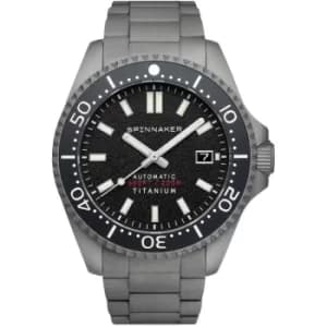 Mens Spinnaker Titanium Automatic Watch