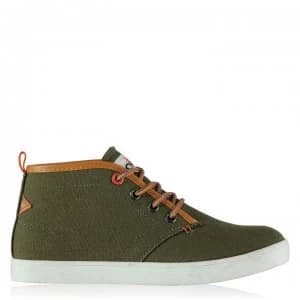 Soviet Whitehall Child Boys Canvas Shoes - Khaki