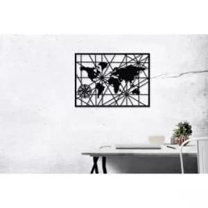 Harita Black Decorative Metal Wall Accessory