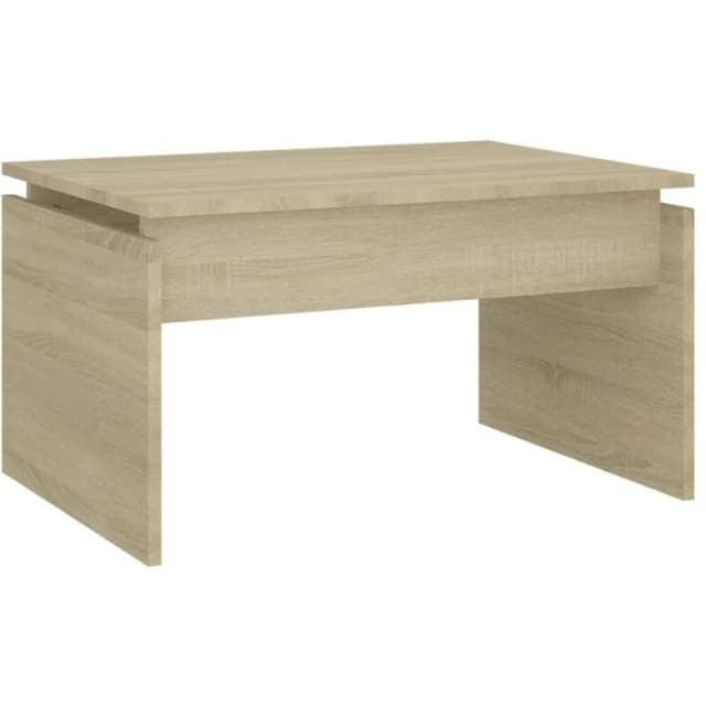 VIDAXL Coffee Table Sonoma Oak 68x50x38cm Engineered Wood Vidaxl 8720286606759