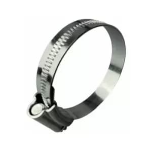 JCS Hi-Grip Zinc plated hose clamp 17-25mm x50 full bag - Silver