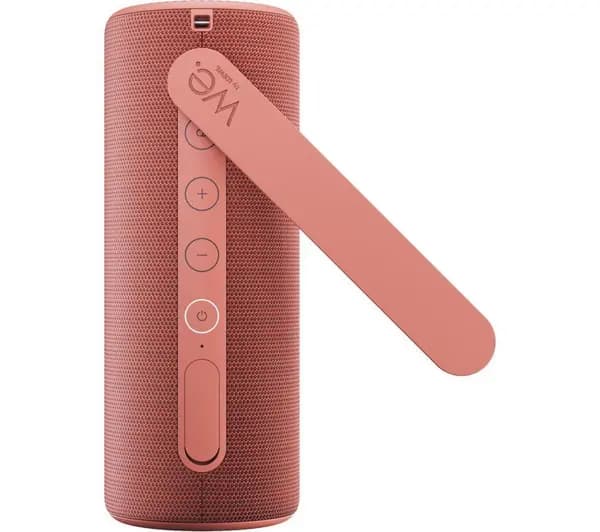 LOEWE We. HEAR 1 Portable Bluetooth Speaker - Coral Red, Red 4011880171298