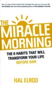 The Miracle Morning by Hal Elrod Paperback