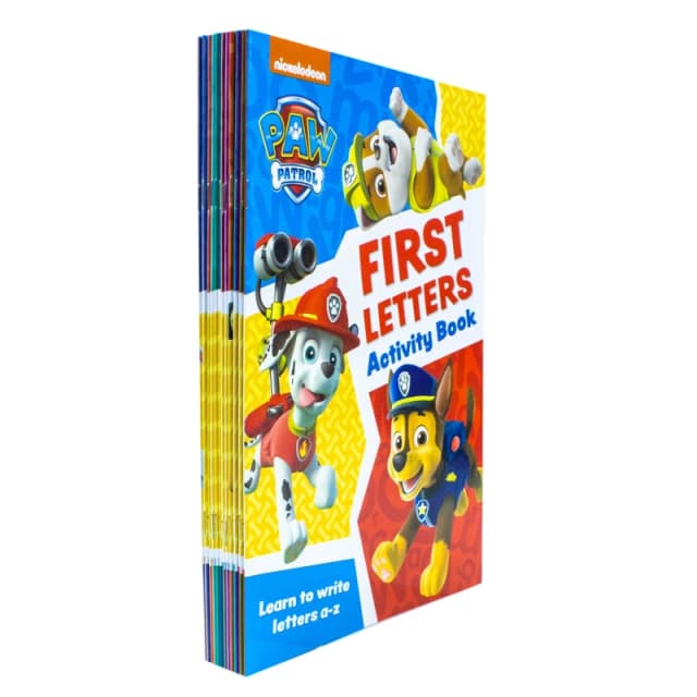 Paw Patrol Get Set For School Activity 12 Book Set Paw Patrol & Collins Books