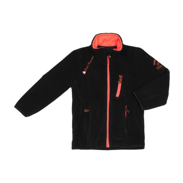 Girl's fleece jacket Peak Mountain Gacalon Noir Female 10 ans