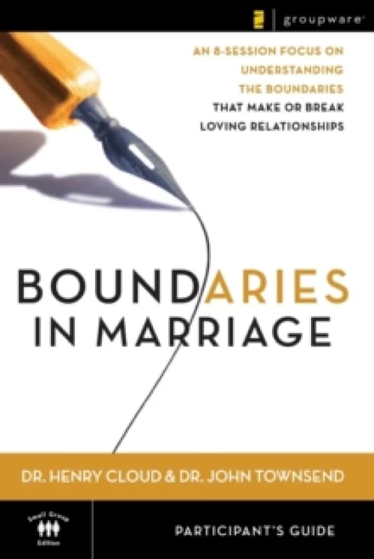 Boundaries in Marriage Participant's Guide. Paperback. By Henry Cloud, John Townsend Books