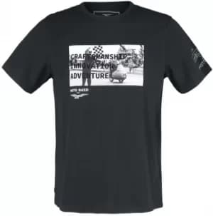 Timberland Moto Guzzi Front Graphic Tee T-Shirt black