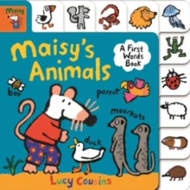 Lucy Cousins Maisy's Animals: A First Words Book Multi unisex