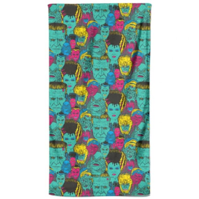Zavvi Frankenstein Mixed Pattern Beach Towel