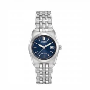 Citizen Blue and Silver 'Corso' Eco-Drive Watch - EW2290-54L