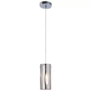 Italux Lighting - Italux Triplet - Modern Hanging Pendant Chrome 1 Light , E27