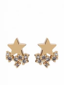 Mint Velvet Gold Star Cluster Earrings