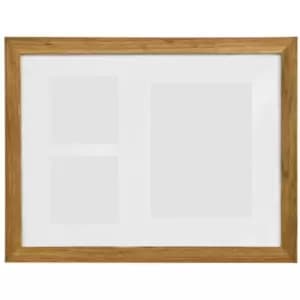 Walnut Wood 3 Photo Collage Photo Frame - Premier Housewares