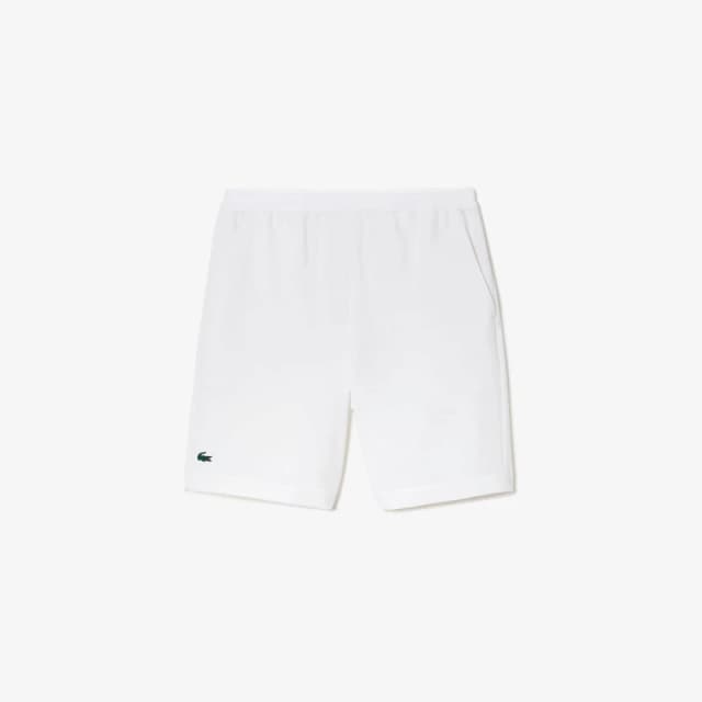 Lacoste Mens Performance Tennis Shorts White 001 male S