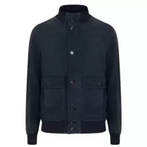 Paul And Shark Aqua Bomber Jacket - Blue