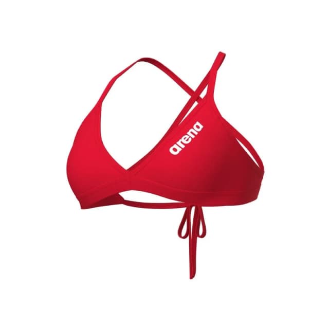 Womens swimsuit top Arena Team Solid Rouge Female 44