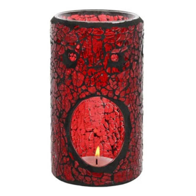 Something Different Something Different Pillar Oil Burner in Red Red One Size Unisex 5059699170506