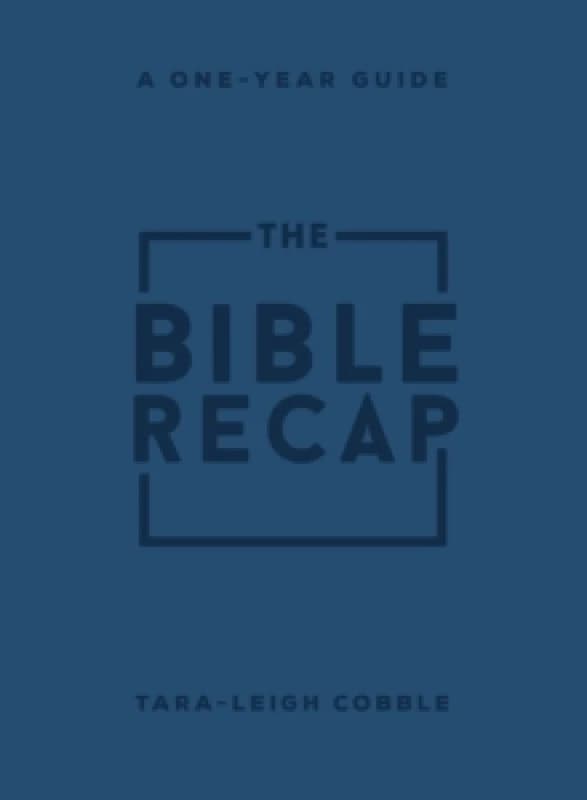 The Bible Recap. Leather / fine binding. By TaraLeigh Cobble Books